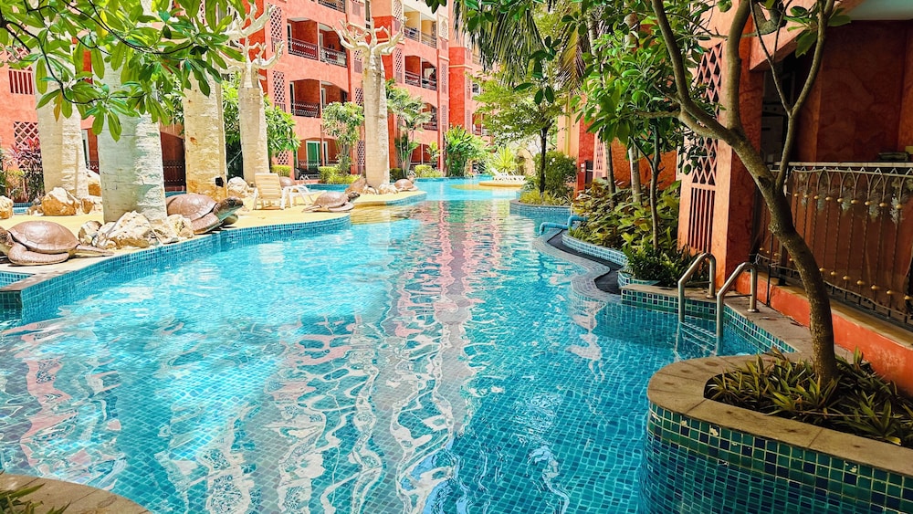 Seven Seas Condo Resort steps to Beach