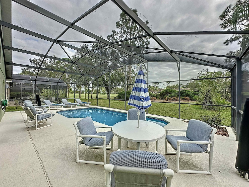 South Facing Pool Home With Golf Course Views