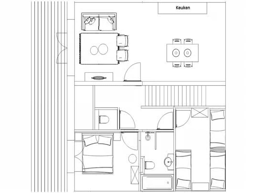 5-person Lodge With Private Balcony