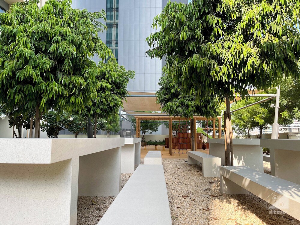 Extreme Luxury Burj Royal Balcony and Downtown View