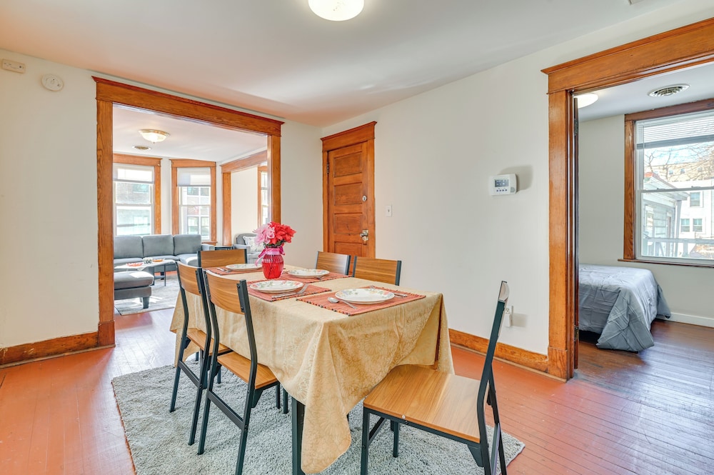 Walk to Washington Park: Remote Work-ready Apt!