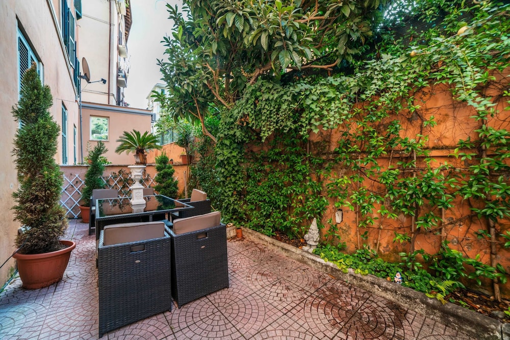 outdoor bbq area
