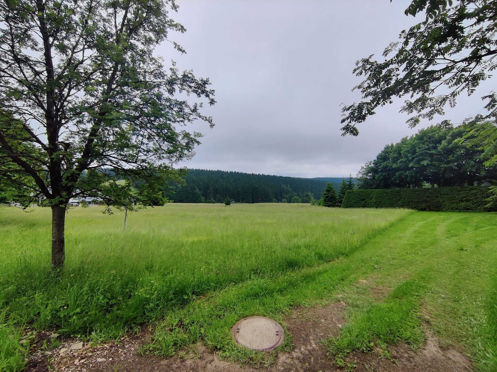 Spacious Semi-detached House With Wood Stove Located Directly on the Rennsteig