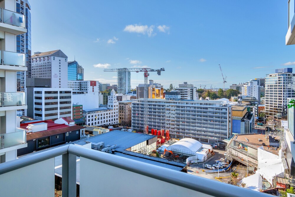Spacious 2BR CBD Apartment Balcony view 5