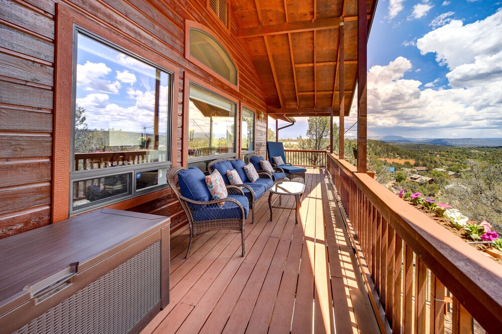 Payson Vacations - Falconcrest Payson Cottage w/ Fire Pit  Views! - Property Image 1