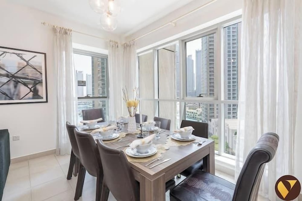 Downtown Balcony With Burj Khalifa View