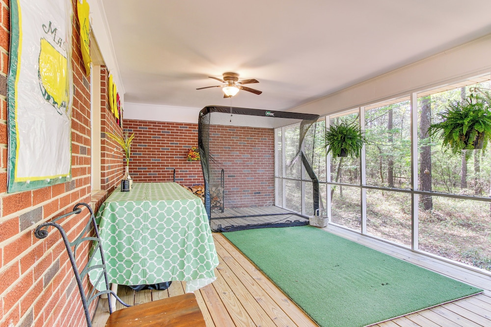 136 Private Acres: Lakefront Aiken County Home!