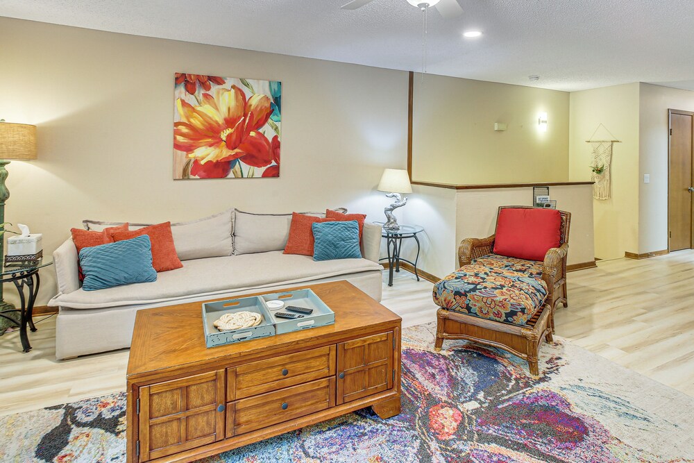 Lake Desoto Townhome: Swim Dock, Pets Welcome!