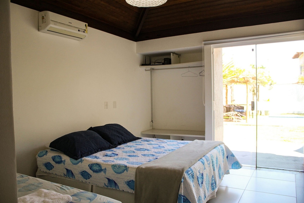 Bz04 30 passos da praia casa piscina