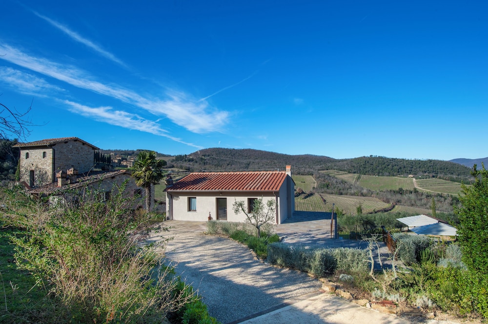 Villa Chianti With Infinity Pool And Vineyard View