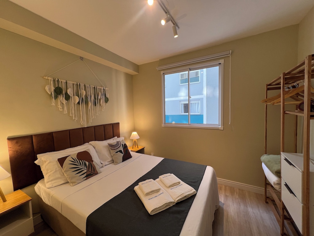 Apartamentos com piscina e academia