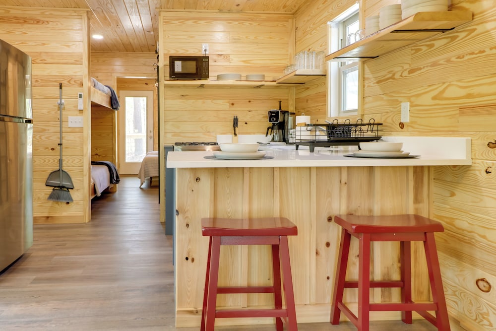 Fish & Hike: Cabin Hideaway w/ Deck in Alabama