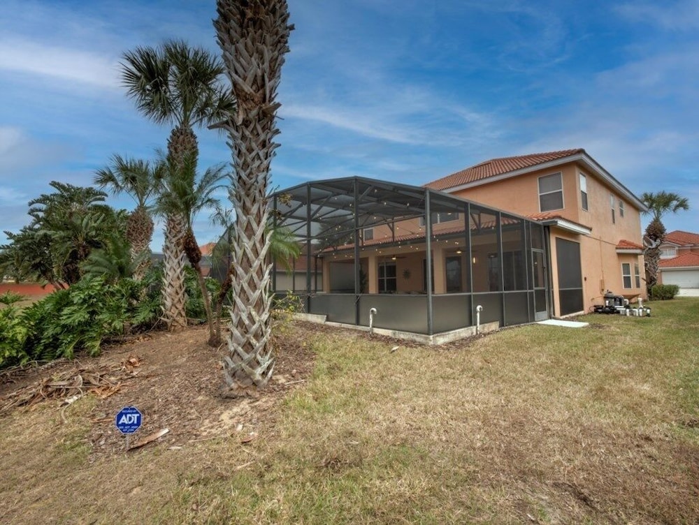 Six Bed Pool Villa In Resort -close To Disney! 6 Bedroom Villa