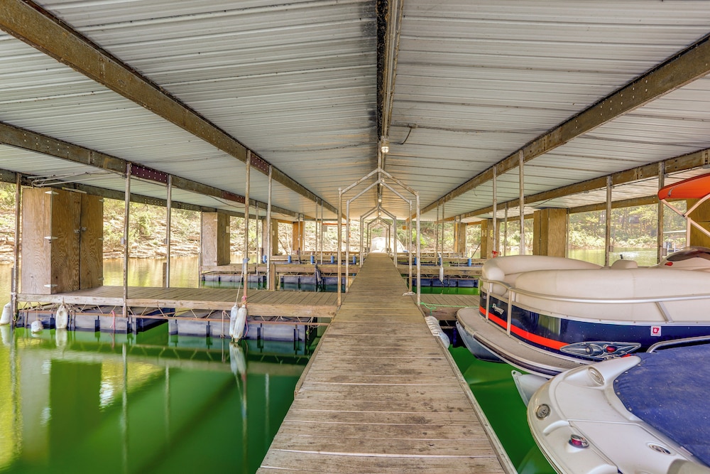 Walk to Greers Ferry Lake! Home w/ Dock Access