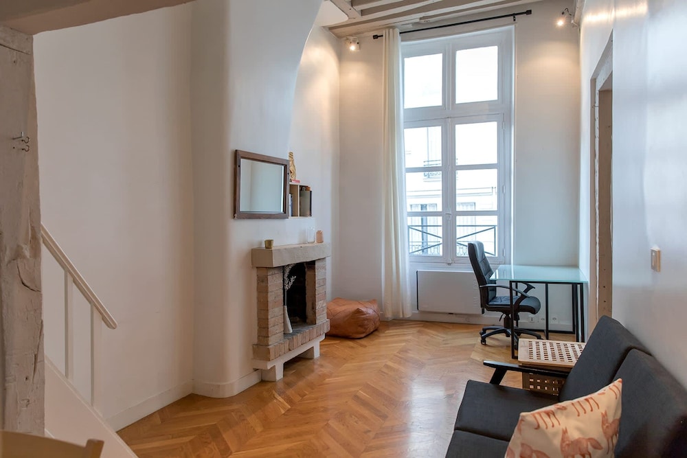 Sunny Dussoubs I Unique 1-br Loft in Montorgueil