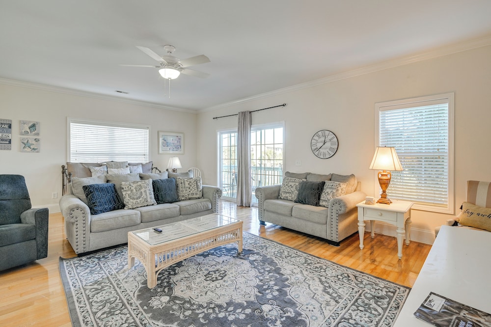 2 Blocks to Ocean: Garden City Beach Home w/ Pool!