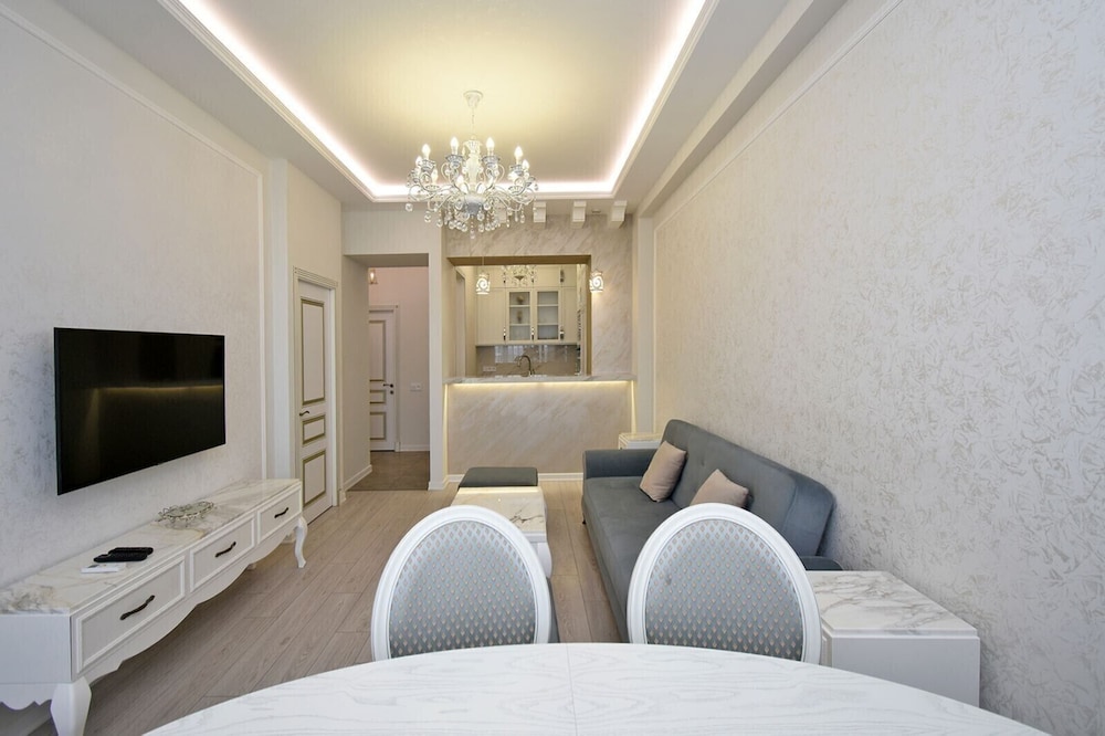 Luxury white apartment