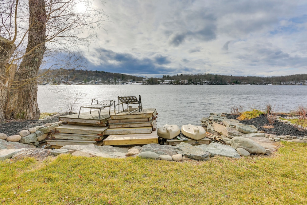 Swim, Hike & Ski: Waterfront Home in White Lake!
