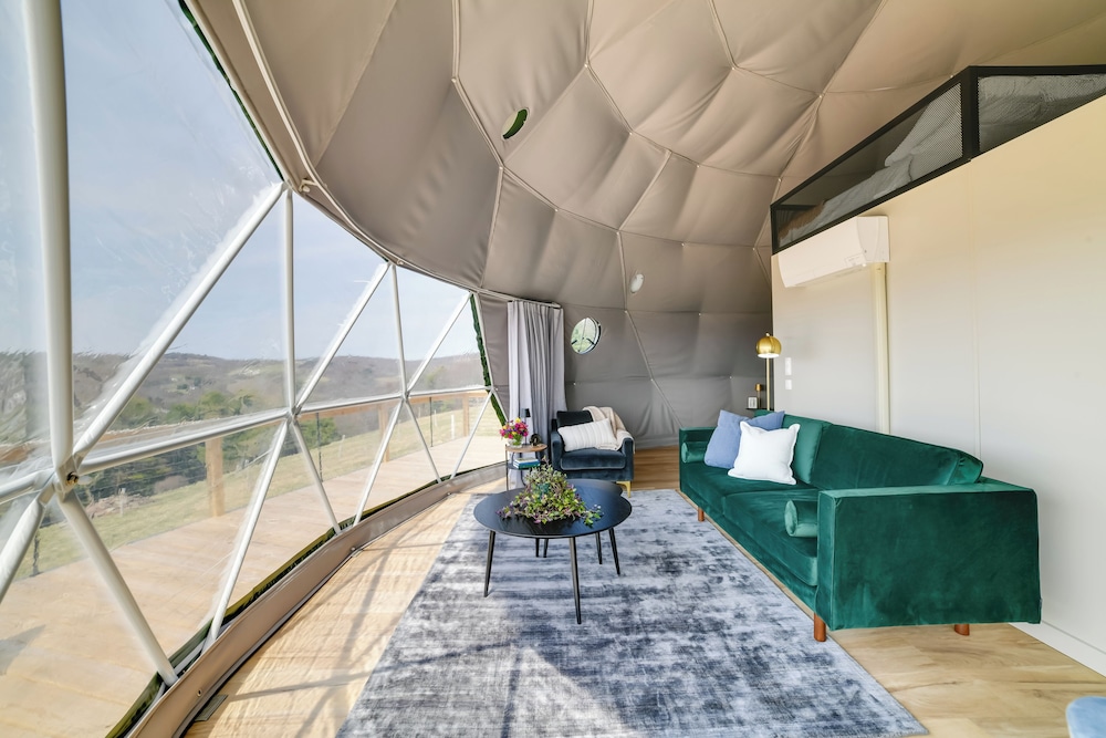 Catskills Glamping at The Deer Dome in Franklin!
