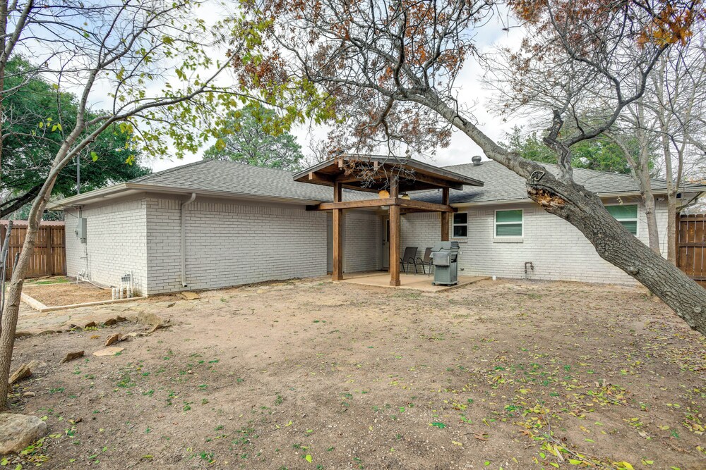 ~ 7 Mi to Campuses: Abilene Home w/ Fenced Yard!
