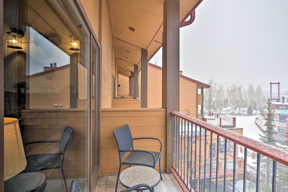Near Chairlift: Breck Condo At Base of Peak 9! view 4