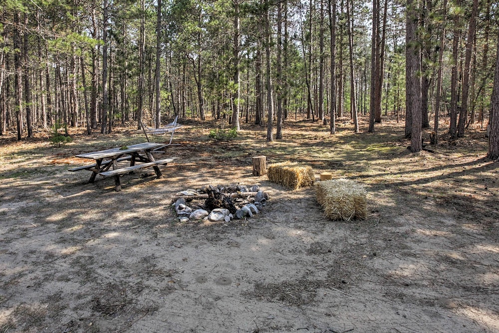 Private South Boardman Cabin on 10 Forest Acres! view 3