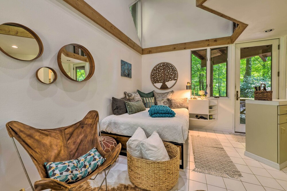 Tree-lined Robbinsville Studio, Near Trails! view 3