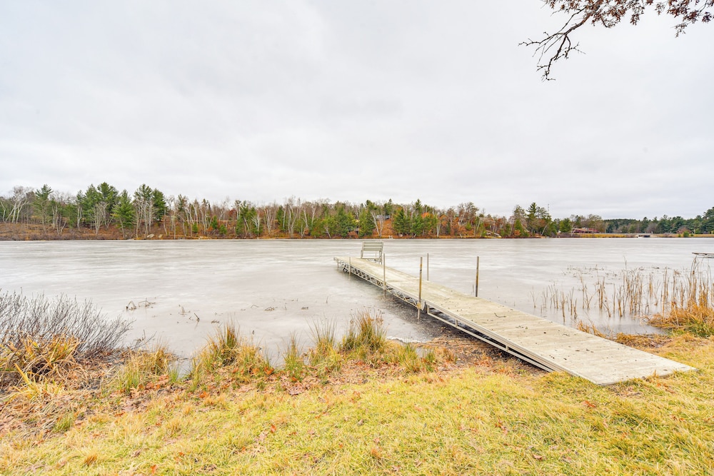 Minong Flowage Cabin w/ Fire Pit & Dock!
