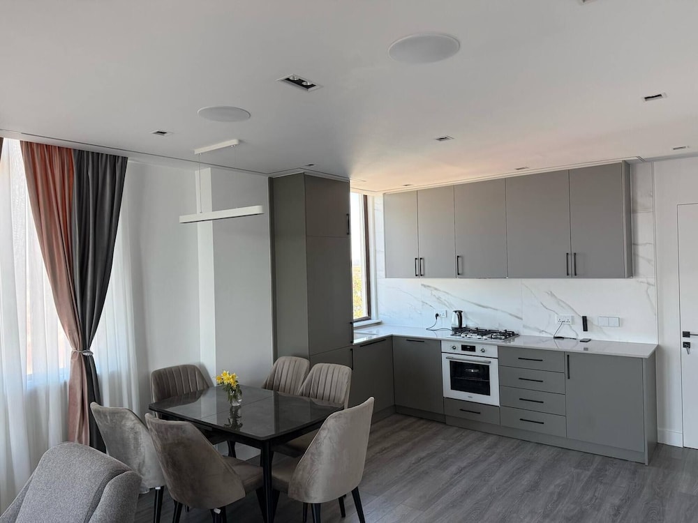 Stunning Penthouse With Sea, Mountain & City Views Central Kobuleti This Elegant