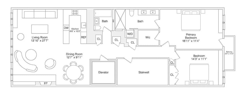 Prince by Rove Travel 2BR Soho Condo w Terrace