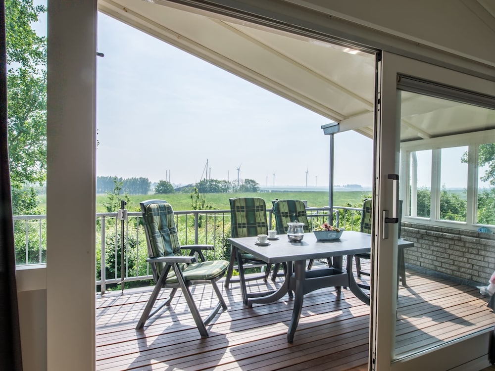 Semi-detached House Near Noord-beveland Beach view 3