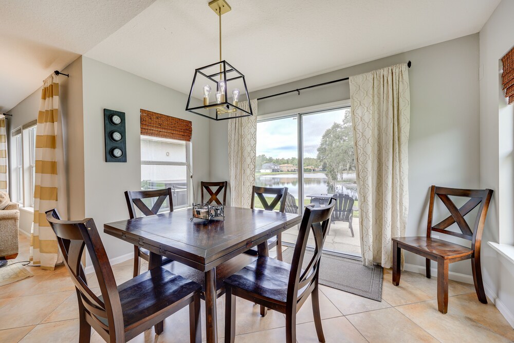 Private Patio + Lake View: Fruit Cove Home view 3
