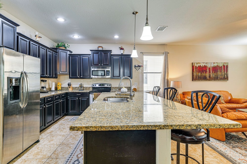 Private Game Room + Pool: Resort Home Near Orlando