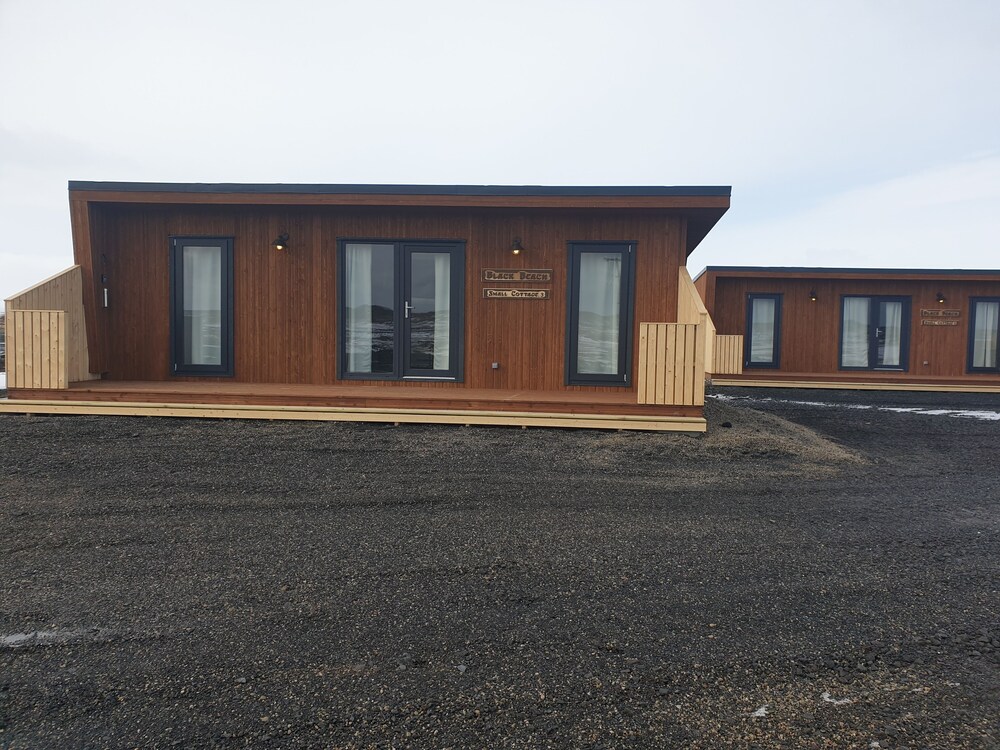 Black beach cottage