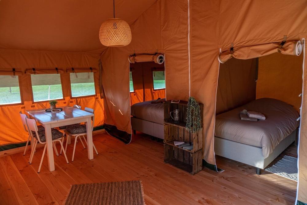 Safari Lodge on a Cozy Site With 3 Tents