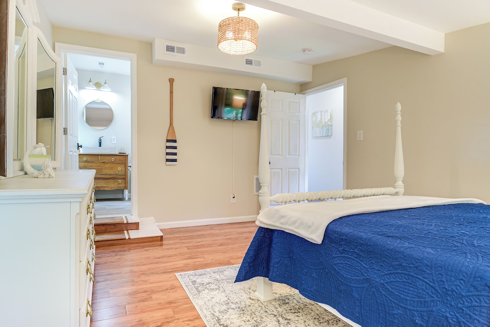 Walk to Town & River: Charming Home in North East!