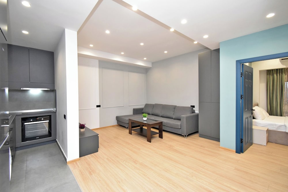Blue door apartment on Zavaryan street