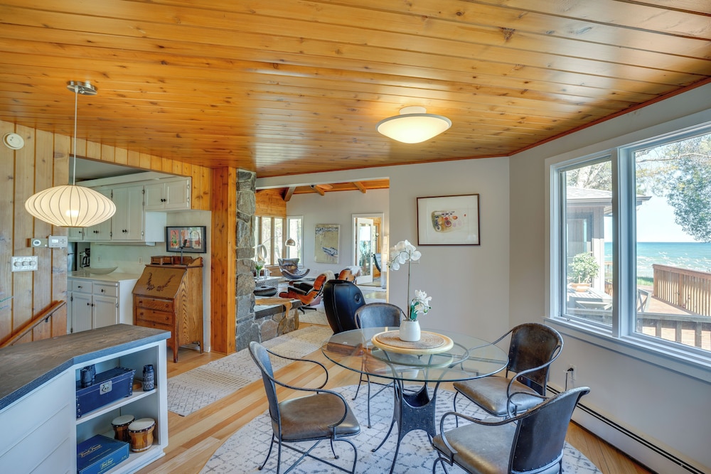Private Beach on Lake Michigan: Oostburg Home