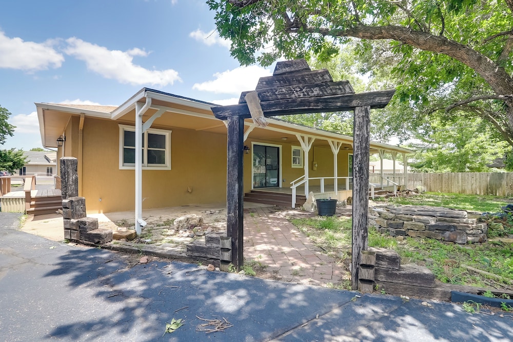 Group Getaway w/ Private Yard in Wichita!