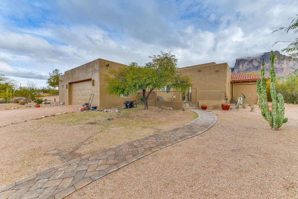 Apache Junction Desert Gem w/ Patio & Views!