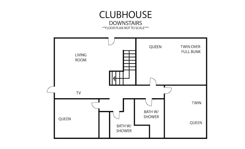 Clubhouse Cottage 5 Bedroom Home