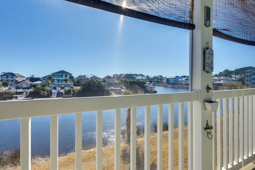 Intracoastal Waterway View: Little River Retreat!