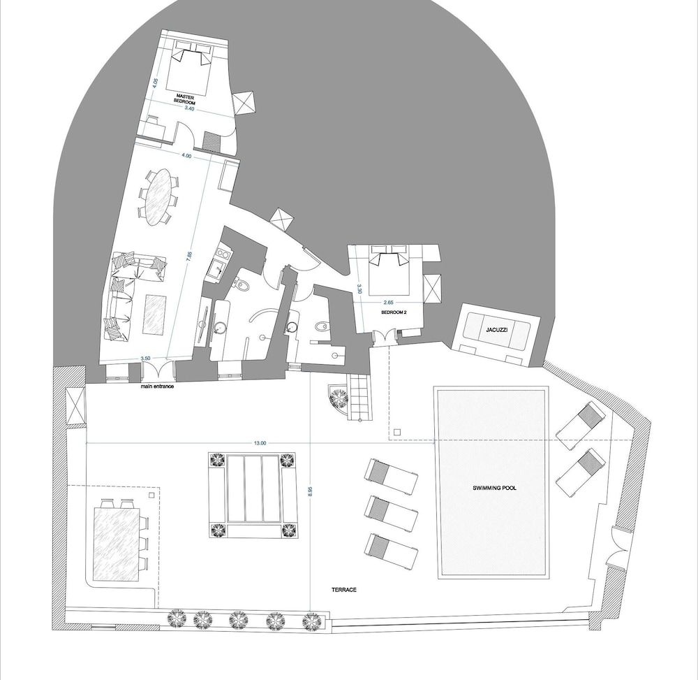 Erossea Villa Santorini Imerovigli