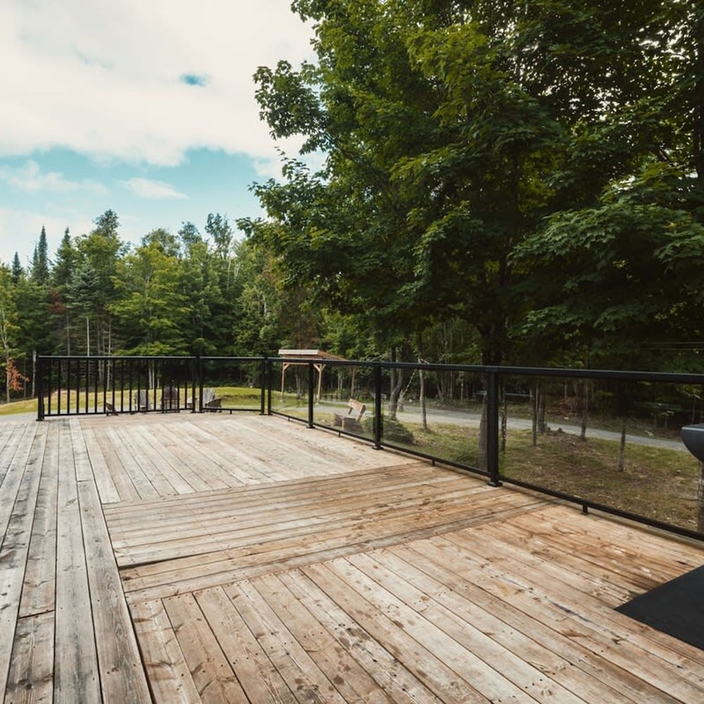 Chalet Bonheur -spa in Nominingue