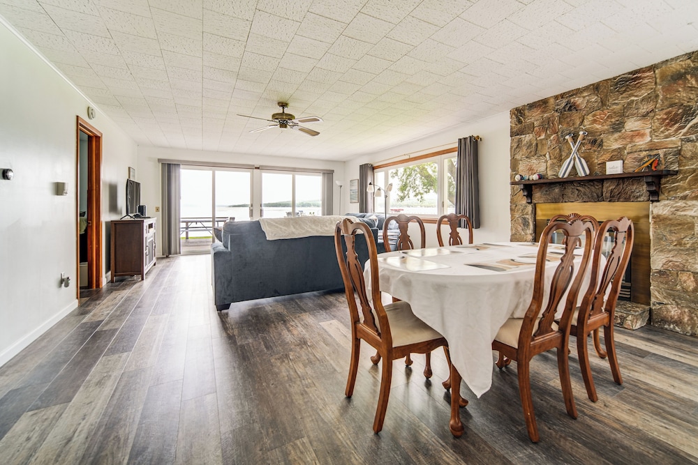 Waterfront Chautauqua Lake Home w/ Deck & Grill!