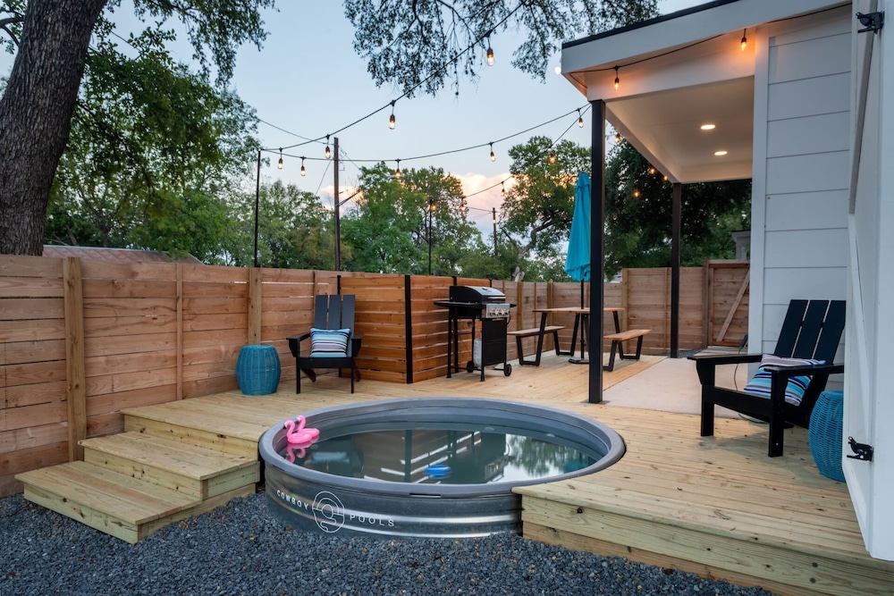 Stylish Eastside Getaway w Backyard, Firepit & BBQ