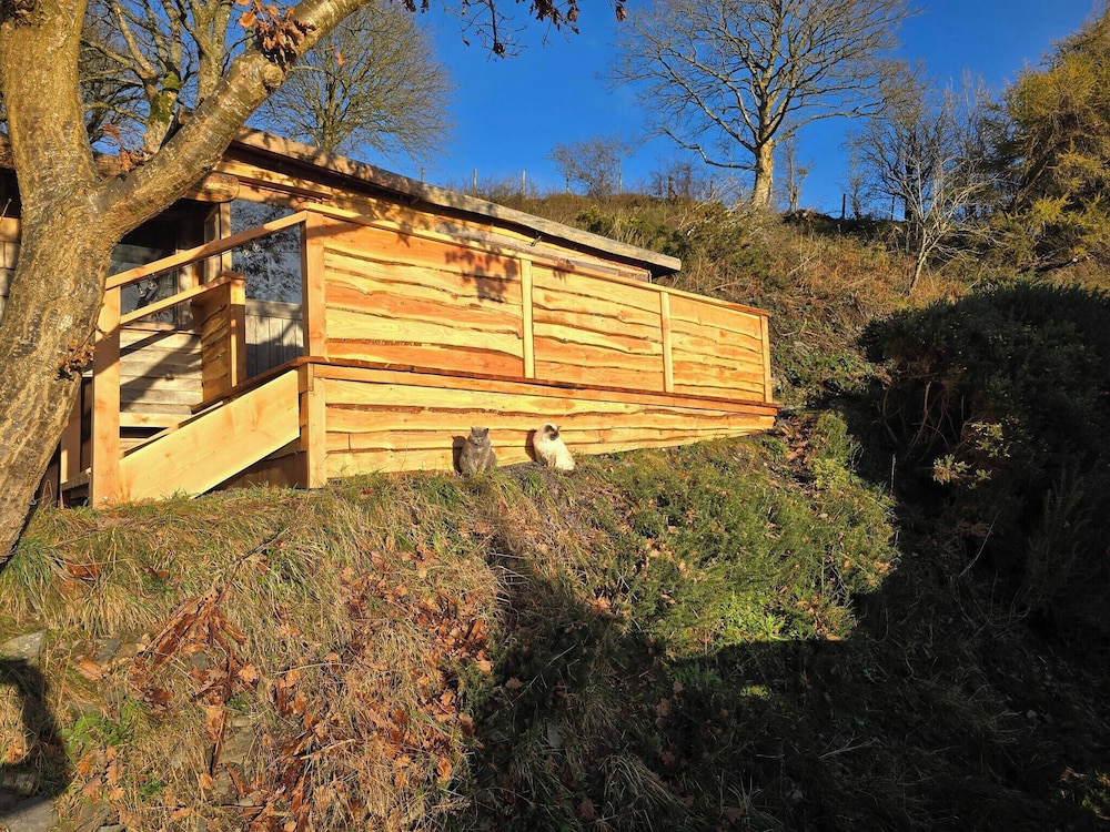 Luxury Welsh Wooden Cabin