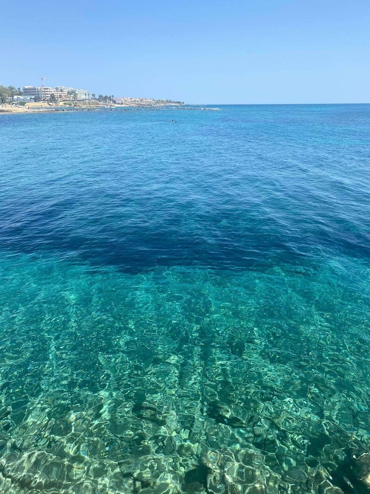 Paphos Blue Tasteful Apartment Complex Pool View