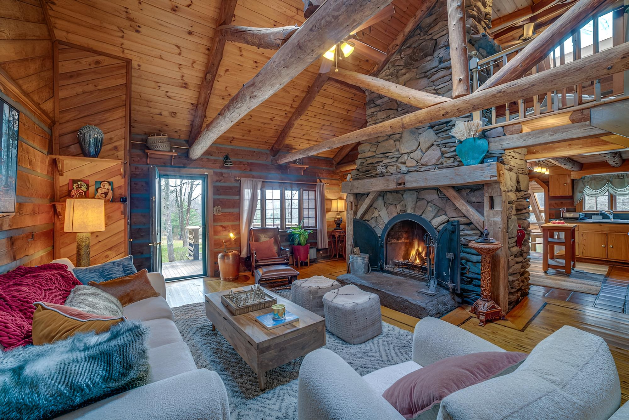 Cozy Otego Cabin w/ Wood-burning Fireplace & Pond! view 4
