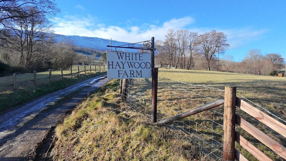 White Haywood Barn